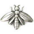 Insect Pin - Antique Silver Bee